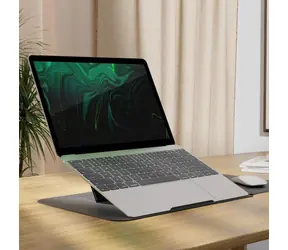 Allity ALS-100 schwarz / Laptoptasche / mit Ständer / 13-14 Zoll / Kunstleder / Magnetverschluss