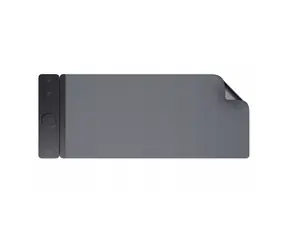 Allity ALP-100 schwarz / Schreibtischunterlage / Kabelloses Laden 3-in-1 / 15 W / Magnetische Halterung