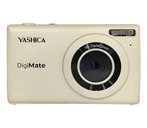 Yashica DigiMate 100 weiß / Digitalkamera / 8 MP / 18-facher Digitalzoom / 2,7"-Display / 4K-Video