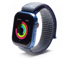 Gear4 Sportarmband für Apple Watch 45/44/42 mm, Blau / Armband / Nylon / Wasserdicht