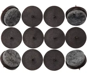 Vorel Filzgleiter für Nägel 20 mm / Möbelgleiter / Filz / 12 Stück