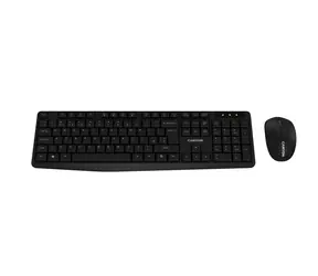 Canyon SET-W01 schwarz / Tastatur mit Maus / kabellos / CZ/EN Layout