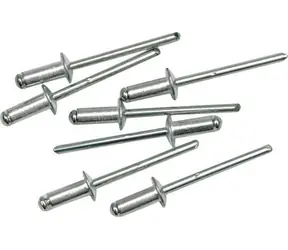Vorel Aluminiumnieten 3,2 x 9,6 mm, 50 Stück / Nieten / Durchmesser 3,2 mm / Länge 9,6 mm