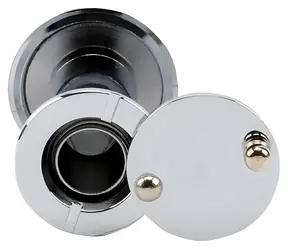 Olympia S 10 Chrom / Türspion / 180° / Messing / Tür 3,5-6 cm