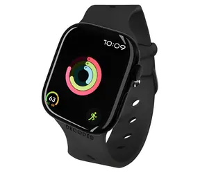Decoded Ares Splice Armband schwarz / Armband / Apple Watch 40/42 mm / Silikon