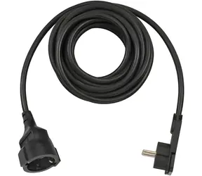 Brennenstuhl Verlängerungskabel schwarz / Verlängerungskabel / 5 m / IP20 / H05VV-F 3G1.5