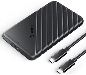 Orico 25PW1C-C3-BK-EP schwarz / Gehäuse für 2,5" HDD/SSD / SATA III / USB-C 3.1 / 6 Gbit/s
