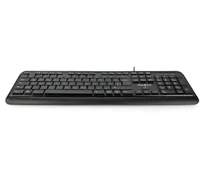 Nedis Kabeltastatur / Tastatur / kabelgebunden / USB-A / QWERTZ DE / Ziffernblock