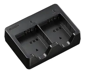 Ricoh BJ-12 / Akkuladegerät / für 2 Akkus / schwarz