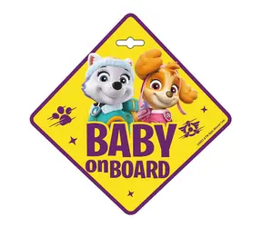 Sieben Saugnapf-Dekorationen Paw Patrol Mädchen / Autozubehör / Saugnapf
