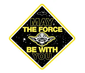 Sieben Star Wars Yoda Saugnapf-Dekorationen / Autozubehör / Saugnapf