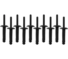 YATO Kunststoffnieten 6,6 x 17,2 mm, 10 Stück / Nieten / Kunststoff
