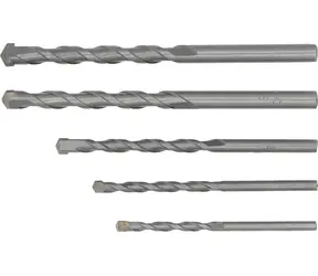 STHOR Betonbohrer-Set HSS 5-teilig / Bohrer-Set / HSS / 5-teilig