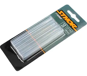 STHOR Schmelzstäbe 7x100 mm / Schmelzstäbe / Durchmesser 7 mm / 12 Stück