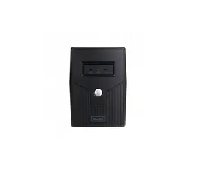 LED BASIC USV 800 VA/480 W / USV-Notstromversorgung / Line-Interactive / 12 V/9 Ah / AVR / 2x Schuko