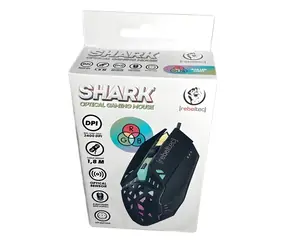 Rebeltec SHARK / Gaming-Maus / Kabelgebunden / USB / 1,8 m Kabel