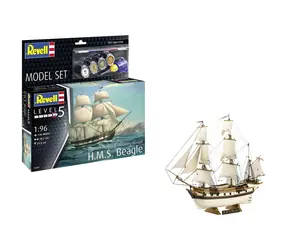 Revell HMS Beagle Schiffsmodell / Plastikmodell / Klebebausatz