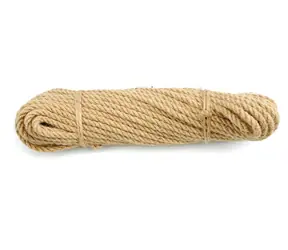 Vorel Gedrehtes Juteseil 10 mm x 10 m / Seil / Naturjute