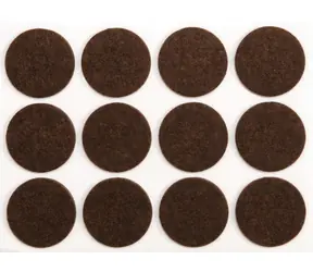 Vorel Selbstklebende Möbelgleiter 28 mm / Möbelgleiter / 12er-Set
