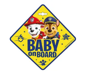 Sieben Saugnapf-Dekorationen Paw Patrol Junge / Autozubehör / Saugnapf