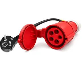 Netzteil CEE 32A 5P auf SCHUKO für Ladestationen für Elektrofahrzeuge / Adapter / 400V/230V / max. 16A / 3,5 kW