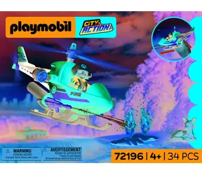 Playmobil Feuerwehr 72196 Feuerwehrhubschrauber / Bausatz