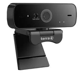 TERRA Webcam Guardian schwarz / Webcam / Full HD / 1920x1080 / USB / Betrachtungswinkel 72°