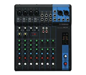 Yamaha MG10 schwarz / Mischpult / 10 Kanäle / 48V Phantomspeisung / 24 Bit / 192 kHz
