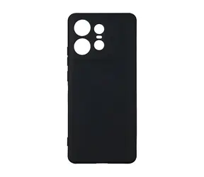 Beline Silikonhülle schwarz / Schutzhülle / Motorola Edge 50 Pro