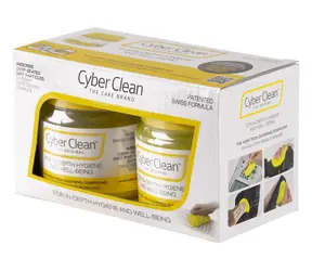Cyber Clean The Original 2 x 145 g / Reinigungspaste / Pop- UP Becher / für Elektronik und empfindliche Oberflächen