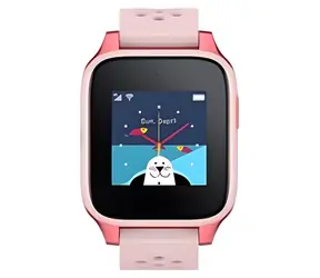 TCL MOVETIME Familienuhr 46 pink / Kinder-Smartwatch / SIM-Karte / GPS / LTE