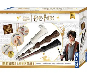KOSMOS Kreativset Harry Potter Zauberstäbe / ab 8 Jahren / Holz und Modelliermasse