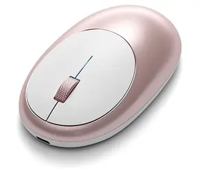 Satechi M1 Roségold / Kabellose optische Maus / 1200 DPI / Bluetooth / USB-C