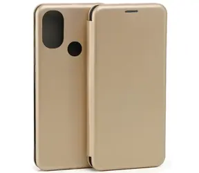Beline Book Magnetic für Motorola Moto Edge 30 Gold / Buchhülle / Ständer / Kartenfach