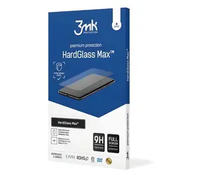 3MK HardGlass Max schwarz für Samsung Galaxy A24 4G/A25 5G (SM-A256) / Schutzglas / Vollflächig gehärtet