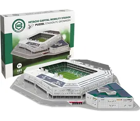 3D-PUZZLE STADION Hitachi Capital Mobility Stadion - FC Groningen / 111 Teile
