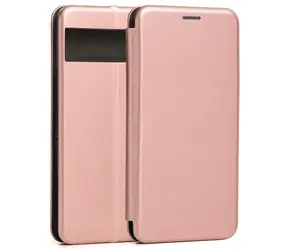 Beline Book Magnethülle für Google Pixel 7, Roségold / Hülle / Klapphülle / magnetisch / Brieftaschen- und Ständerfunktion