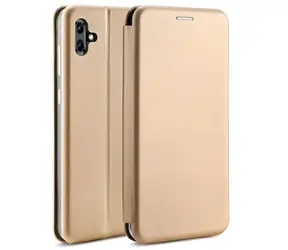Beline Book Magnetic Gold / Hülle / Klapphülle / Magnetverschluss / Samsung Galaxy A04e, M13 5G
