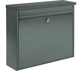 Vorel Briefkasten grau / Briefkasten / 310x360x100 mm / Stahl
