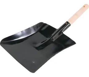 Vorel Kohleschaufel, Breite 220 mm / Kohleschaufel / Stahl / Holzgriff / Länge 490 mm