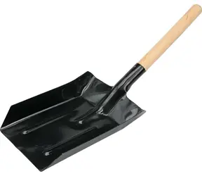 Vorel Kohleschaufel, Breite 175 mm / Kohleschaufel / Stahl / Holzgriff / Länge 540 mm