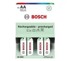 BOSCH HR6B4P2600/00 / Akku / AA (HR6) / 2600 mAh / NiMH / 4 Stück