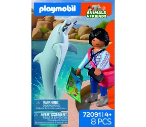 Playmobil 72091 Delfin und Besucher / Bausatz