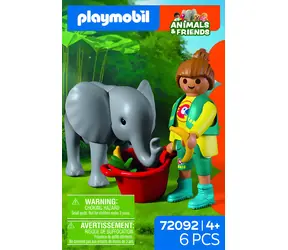 Playmobil 72092 Babyelefant und Krankenschwester / Bausatz