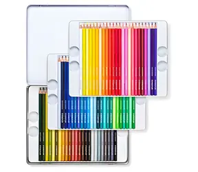 Staedtler Design Journey / Buntstifte / 72 Stück / sechseckig / Metallbox