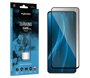 MyScreen Diamond Glass Edge FullGlue Schwarz / Schutzglas / Samsung Galaxy A05/A05s / vollflächige Verklebung / 9H