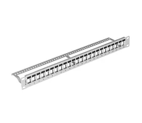 Lanberg PPKS-1024-S grau / Patchpanel / 24 Ports / 1 HE / 19"