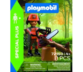 Playmobil Country Figur 72150 Holzfäller mit Kettensäge / Special PLUS