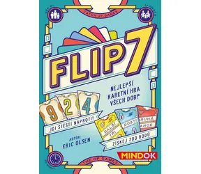Mindok Flip 7 Kartenspiel / Kartenspiel / Kompaktpackung