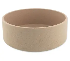 Hunde-Fantasie-Napf EcoStyle beige / Kunststoff / 17 cm / 1150 ml